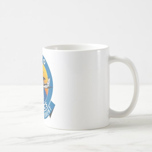 GK AWACS-Brustkrebsgeldbeschaffer Kaffeetasse (Rechts)