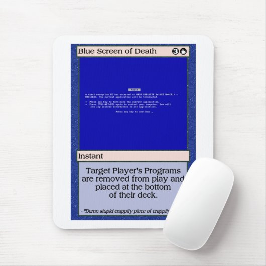 GK: BSOD MOUSEPAD (Mit Mouse)
