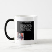 GK Chesterton & Opening Book Line Verwandlungstasse (Links)