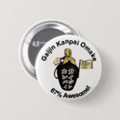 GKO 67% fantastischer Knopf! Button (Vorne & Hinten)