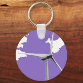 GKWF lila Schlüsselanhänger (Vorderseite)