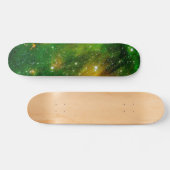 GL490 Green Gas Cloud Nebula - NASA Space Foto Skateboard (Horizontal)