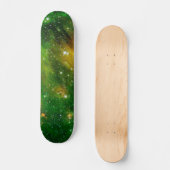GL490 Green Gas Cloud Nebula - NASA Space Foto Skateboard (Vorderseite)