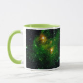 GL490 Green Gas Cloud Nebula - NASA Space Foto Tasse (Links)