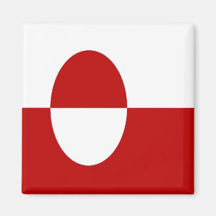 GL - Grönland - Flagge Magnet