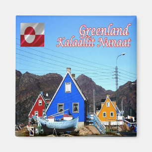 GL - Grönland - Panorama Magnet