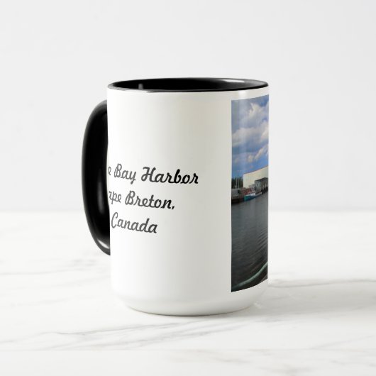 Glace Bucht-Tasse Tasse (Vorderseite Links)