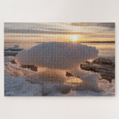 glace en forme d'ours puzzle (Horizontal)