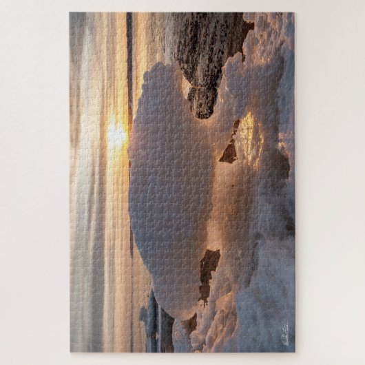 glace en forme d'ours puzzle (Vertikal)
