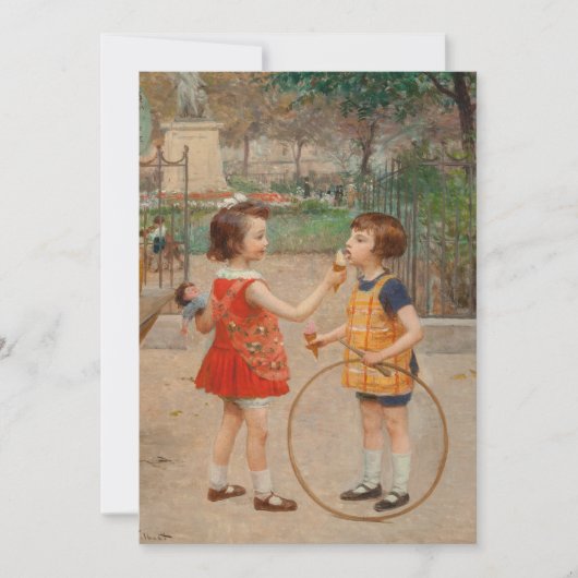 Glaces du Jour | Victor Gabriel Gilbert (Vorderseite)