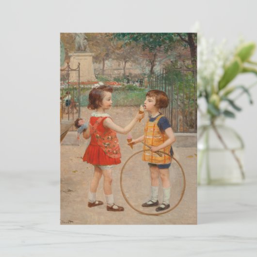 Glaces du Jour | Victor Gabriel Gilbert (Stehend Vorderseite)