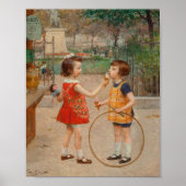 Glaces du Jour | Victor Gabriel Gilbert Poster (Vorne)