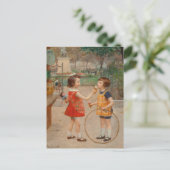 Glaces du Jour | Victor Gabriel Gilbert Postkarte (Stehend Vorderseite)