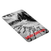 Glacial Crevasse Mont Blanc, France Christmas Magnet (Rechte Seite)