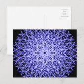 Glacial Mandala Postkarte (Vorne/Hinten)