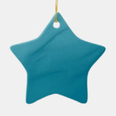 Glacial Melt Abstrakt Nature Fotografy Keramik Ornament (Vorne)