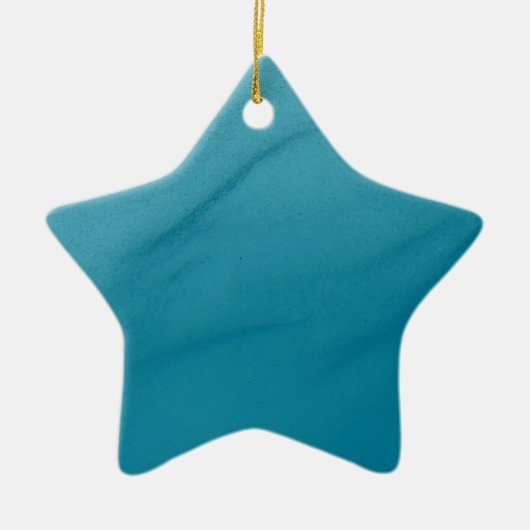 Glacial Melt Abstrakt Nature Fotografy Keramik Ornament (Vorne)