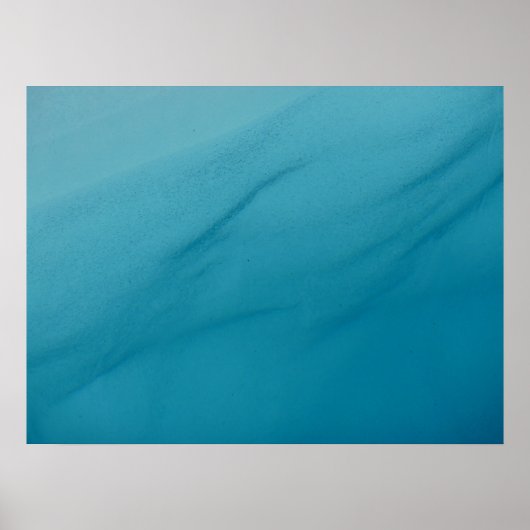 Glacial Melt Abstrakt Nature Fotografy Poster (Vorne)