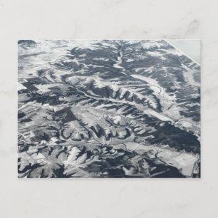 Glacial Moraine Postkarte
