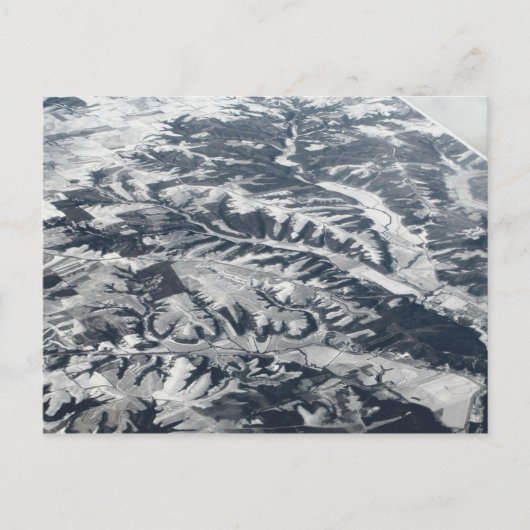 Glacial Moraine Postkarte (Vorderseite)