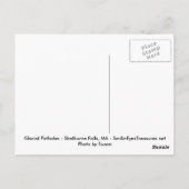 Glacial Potholes Shelburne Falls MA 2008 Postkarte (Rückseite)