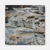 Glacial Potholes Shelburne Falls MA Magnet (Vorne)