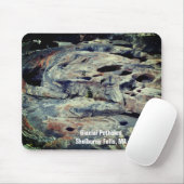 Glacial Potholes Shelburne Falls MA Mousepad (Mit Mouse)