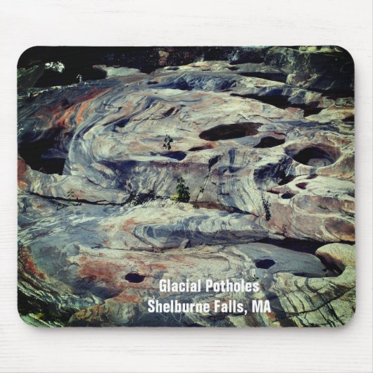 Glacial Potholes Shelburne Falls MA Mousepad (Vorne)