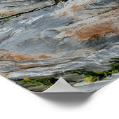 Glacial Potholes Shelburne Falls MA Poster (Ecke)