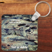 Glacial Potholes Shelburne Falls MA Schlüsselanhänger (Rückseite)