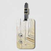 GlacialPairofEyeballs.exe Gepäckanhänger (Vorderseite Vertikal)