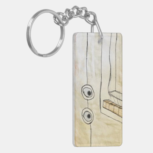 GlacialPairofEyeballs.exe Personalisiert Schlüsselanhänger (Vorderseite links)