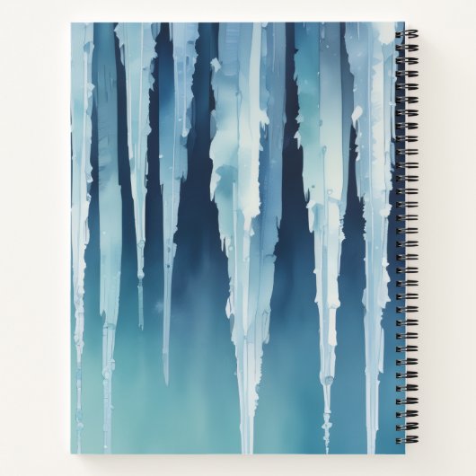 Glaciar de Ensueño Notizblock (Rückseite)