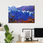 Glaciar Perito Moreno Poster (Heimbüro)