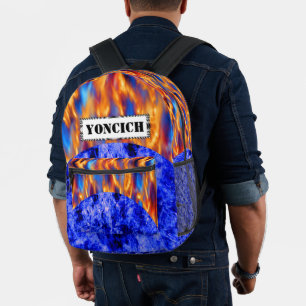 Glaciem et Ignis by Kenneth Yoncich Bedruckter Rucksack