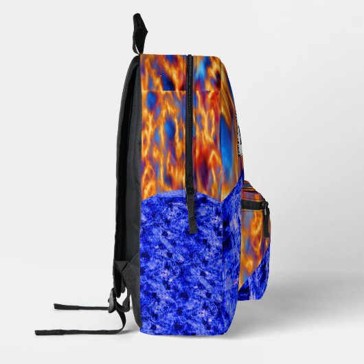Glaciem et Ignis by Kenneth Yoncich Bedruckter Rucksack (Links)
