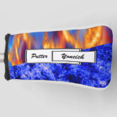 Glaciem et Ignis by Kenneth Yoncich Golf Headcover (Vorderseite)