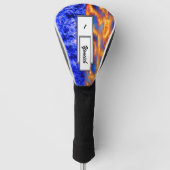 Glaciem et Ignis by Kenneth Yoncich Golf Headcover (Vorderseite)