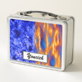 Glaciem et Ignis by Kenneth Yoncich Metall Brotdose (Rückseite)