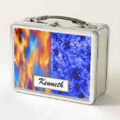 Glaciem et Ignis by Kenneth Yoncich Metall Brotdose (Vorderseite)