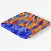 Glaciem et Ignis by Kenneth Yoncich Pappteller (Gewinkelt)