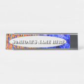 Glaciem et Ignis by Kenneth Yoncich Schreibtischnamensplakette (Vorderseite )