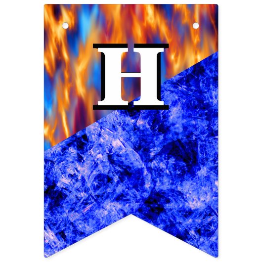 Glaciem et Ignis by Kenneth Yoncich Wimpelkette (Zweite Fahne)