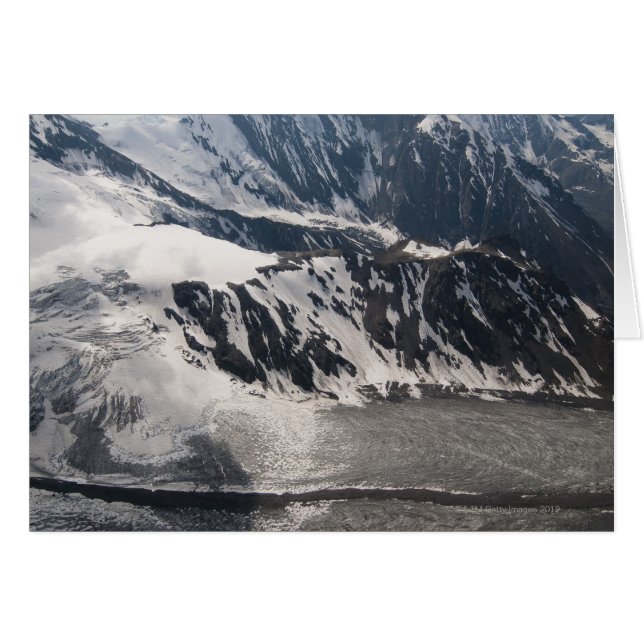 Glacier, Alaska Range Mountains, Alaska, USA (Vorderseite (Horizontal))