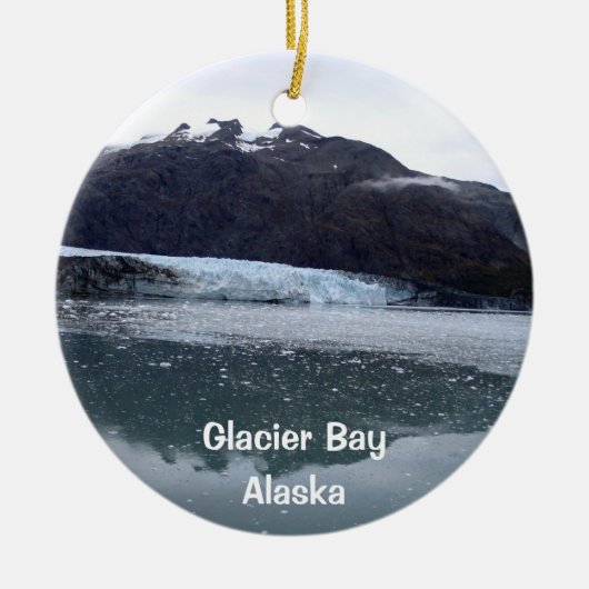 Glacier Bay, Alaska Keramikornament (Vorne)