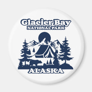 Glacier Bay Alaska Magnet