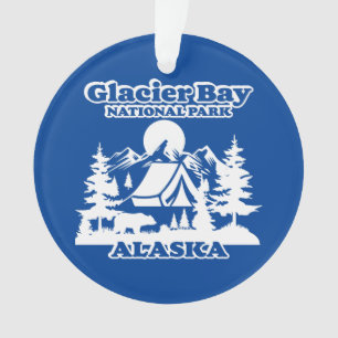 Glacier Bay Alaska Ornament