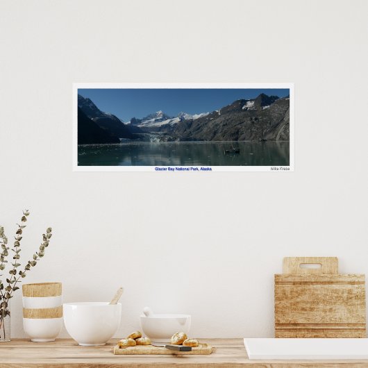 Glacier Bay, Alaska Poster (Küche)