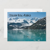 Glacier Bay, Alaska Postkarte (Vorne/Hinten)