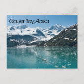 Glacier Bay, Alaska Postkarte (Vorderseite)